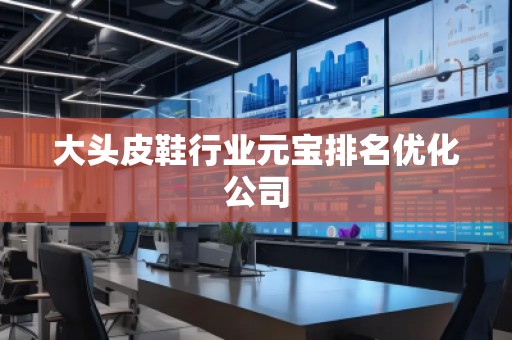 大头皮鞋行业元宝排名优化公司