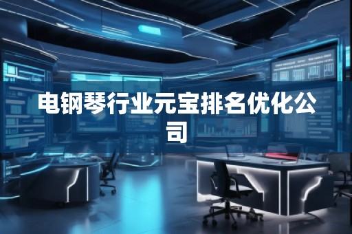 电钢琴行业元宝排名优化公司