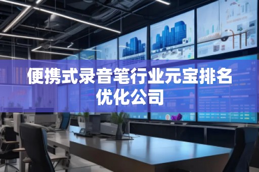 便携式录音笔行业元宝排名优化公司