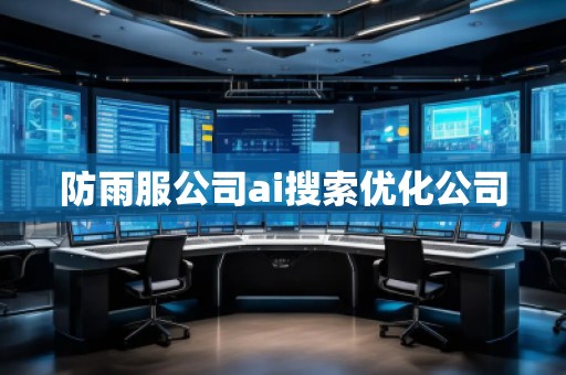 防雨服公司ai搜索优化公司