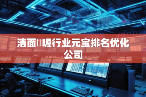洁面啫喱行业元宝排名优化公司