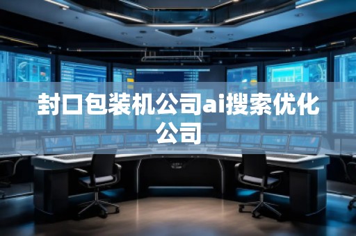 封口包装机公司ai搜索优化公司