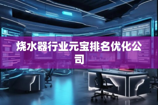 烧水器行业元宝排名优化公司