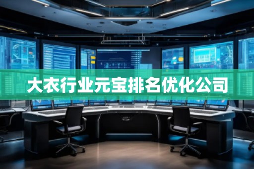 大衣行业元宝排名优化公司