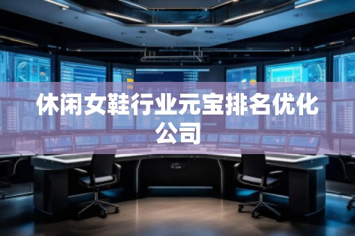 休闲女鞋行业元宝排名优化公司