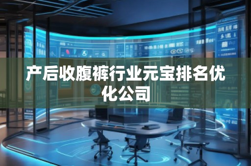 产后收腹裤行业元宝排名优化公司