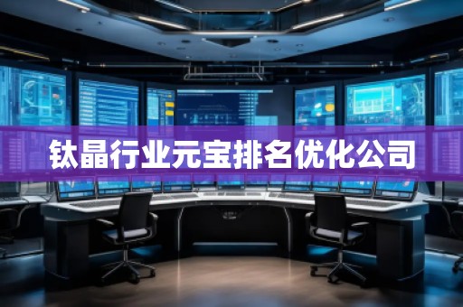 钛晶行业元宝排名优化公司