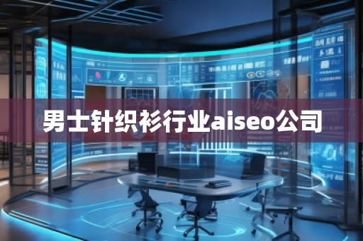 男士针织衫行业aiseo公司