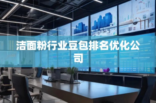 洁面粉行业豆包排名优化公司
