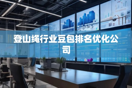 登山绳行业豆包排名优化公司