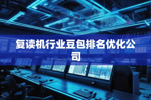复读机行业豆包排名优化公司