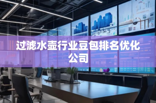 过滤水壶行业豆包排名优化公司