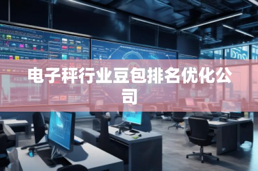 电子秤行业豆包排名优化公司