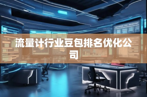流量计行业豆包排名优化公司