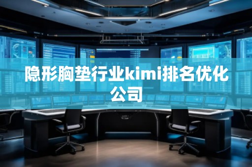 隐形胸垫行业kimi排名优化公司