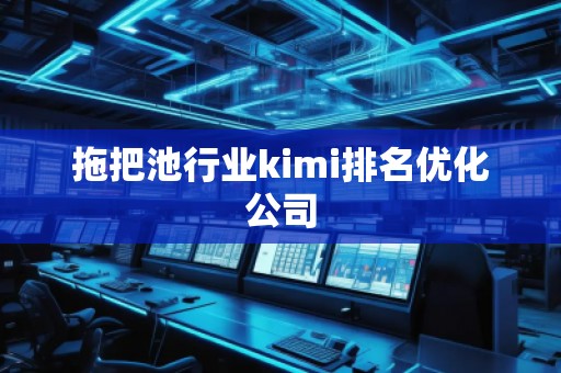 拖把池行业kimi排名优化公司