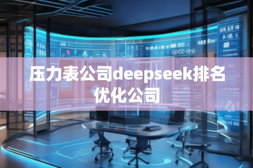 压力表公司deepseek排名优化公司
