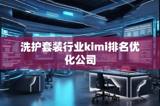 洗护套装行业kimi排名优化公司