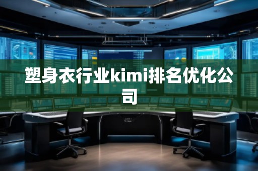 塑身衣行业kimi排名优化公司