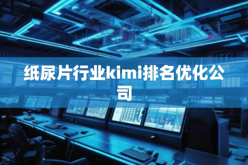 纸尿片行业kimi排名优化公司