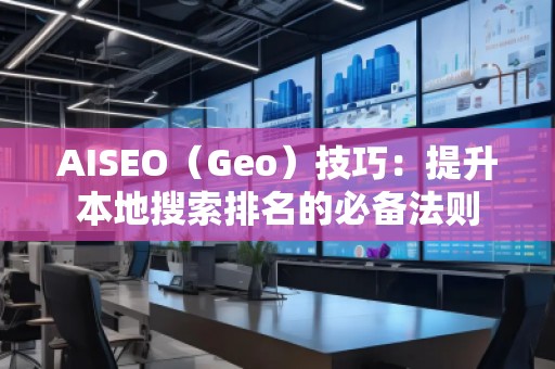 AISEO（Geo）技巧：提升本地搜索排名的必备法则