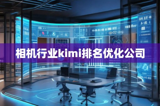 相机行业kimi排名优化公司