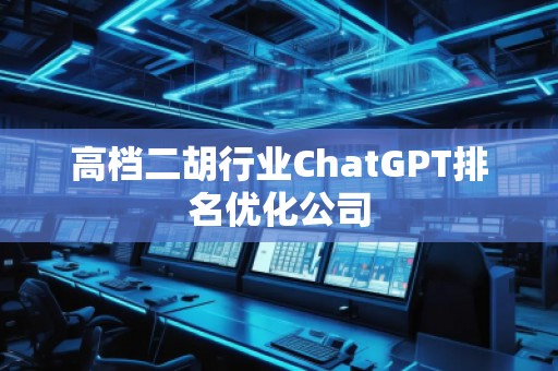 高档二胡行业ChatGPT排名优化公司