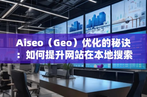 Aiseo（Geo）优化的秘诀：如何提升网站在本地搜索中的表现