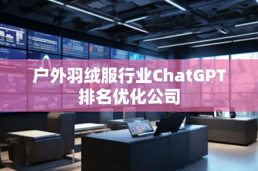 户外羽绒服行业ChatGPT排名优化公司