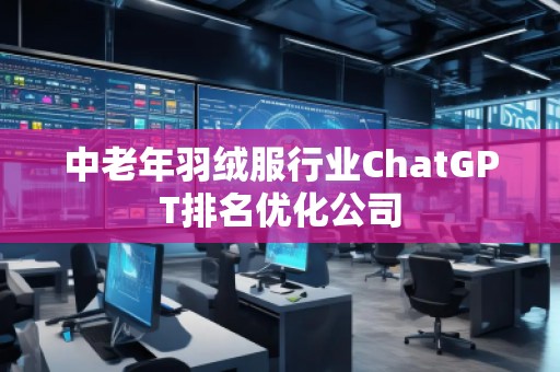 中老年羽绒服行业ChatGPT排名优化公司