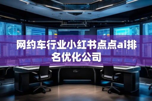 网约车行业小红书点点ai排名优化公司