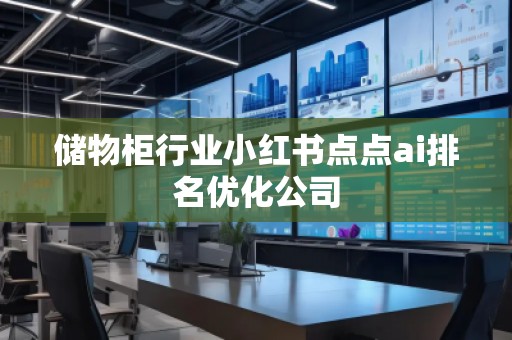 储物柜行业小红书点点ai排名优化公司