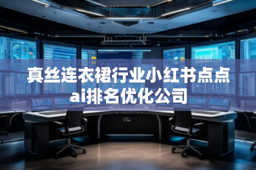真丝连衣裙行业小红书点点ai排名优化公司