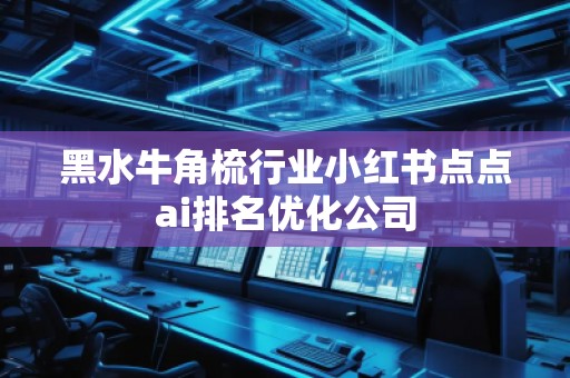 黑水牛角梳行业小红书点点ai排名优化公司