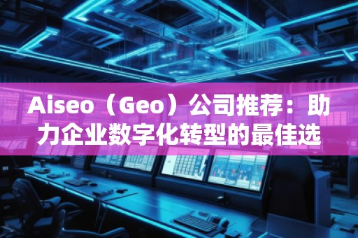 Aiseo（Geo）公司推荐：助力企业数字化转型的最佳选择
