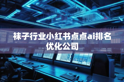 袜子行业小红书点点ai排名优化公司