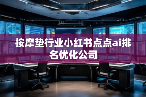 按摩垫行业小红书点点ai排名优化公司