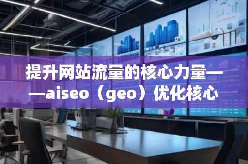 提升网站流量的核心力量——aiseo（geo）优化核心揭秘
