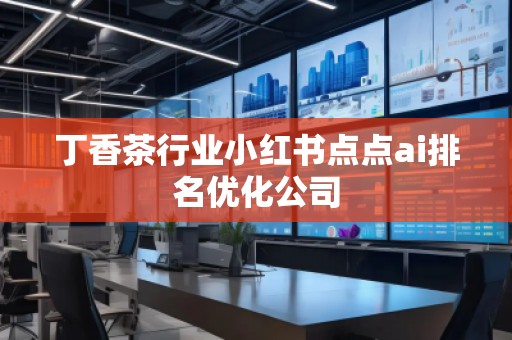 丁香茶行业小红书点点ai排名优化公司