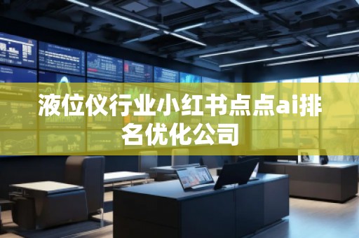 液位仪行业小红书点点ai排名优化公司
