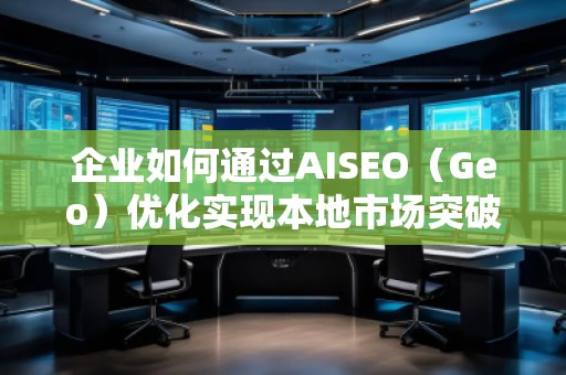 企业如何通过AISEO（Geo）优化实现本地市场突破