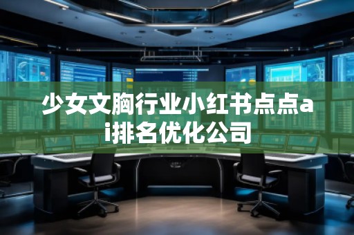 少女文胸行业小红书点点ai排名优化公司