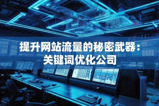 提升网站流量的秘密武器：关键词优化公司
