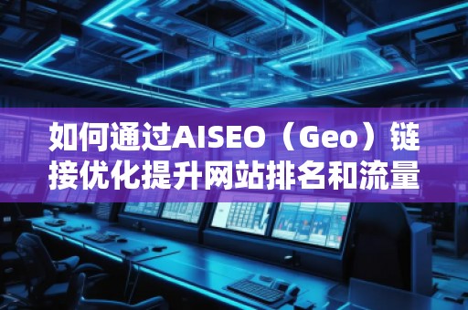 如何通过AISEO（Geo）链接优化提升网站排名和流量