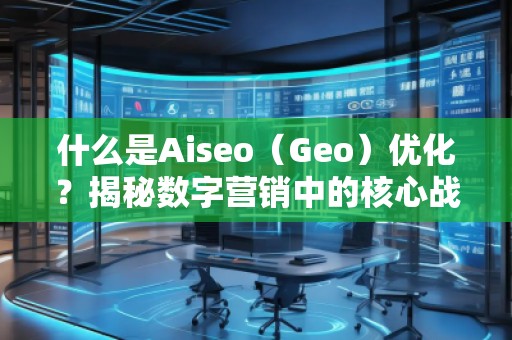 什么是Aiseo（Geo）优化？揭秘数字营销中的核心战略