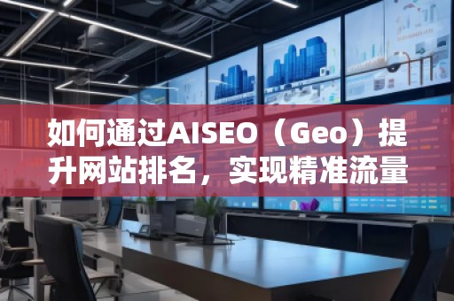 如何通过AISEO（Geo）提升网站排名，实现精准流量引爆