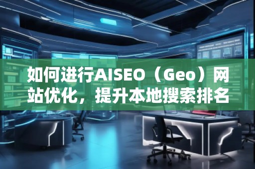 如何进行AISEO（Geo）网站优化，提升本地搜索排名