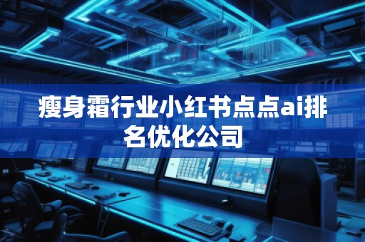 瘦身霜行业小红书点点ai排名优化公司