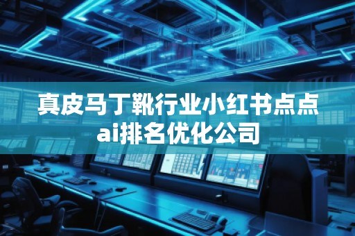 真皮马丁靴行业小红书点点ai排名优化公司