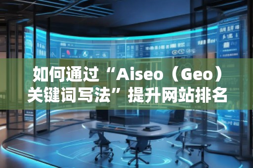如何通过“Aiseo（Geo）关键词写法”提升网站排名与流量